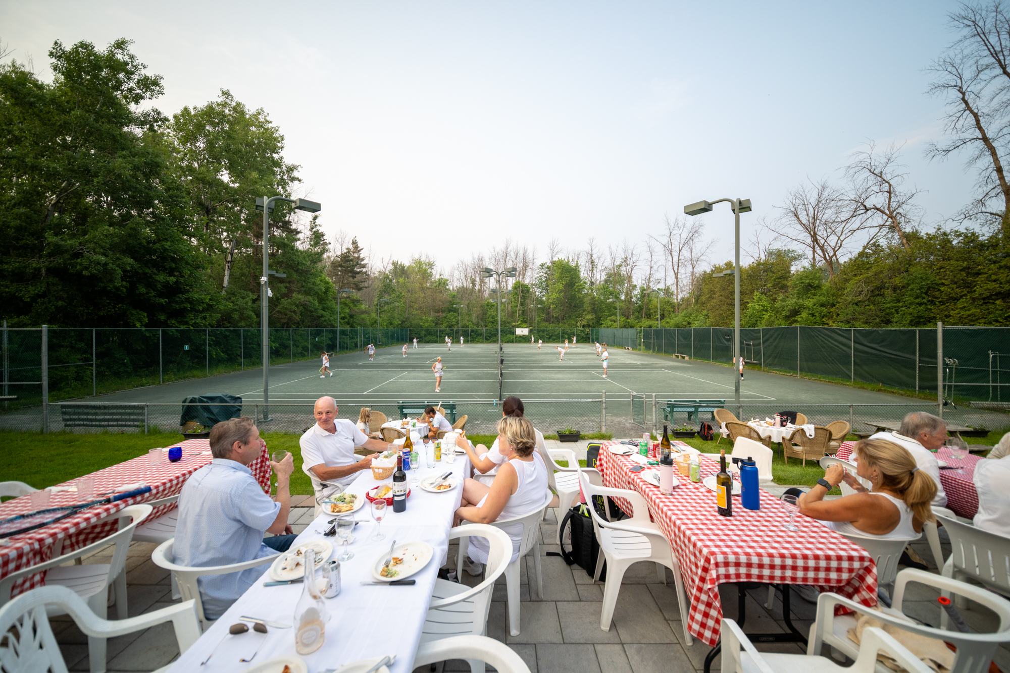 Social event at Royal Oak Tennis Club
